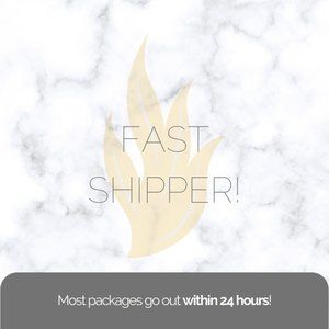 Fast Shipping on All Items!